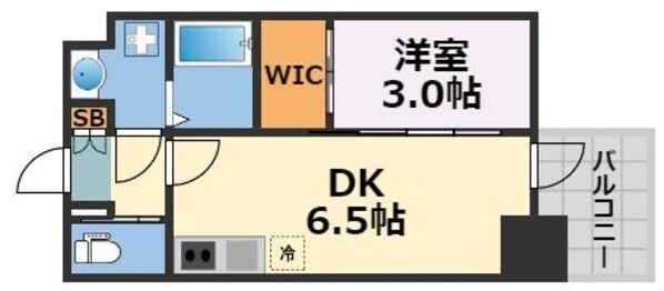 セレニテ堺筋本町リアンの物件間取画像